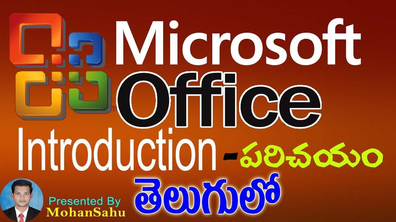 Microsoft Office in Telugu – LEARN COMPUTER TELUGU VIDEOS