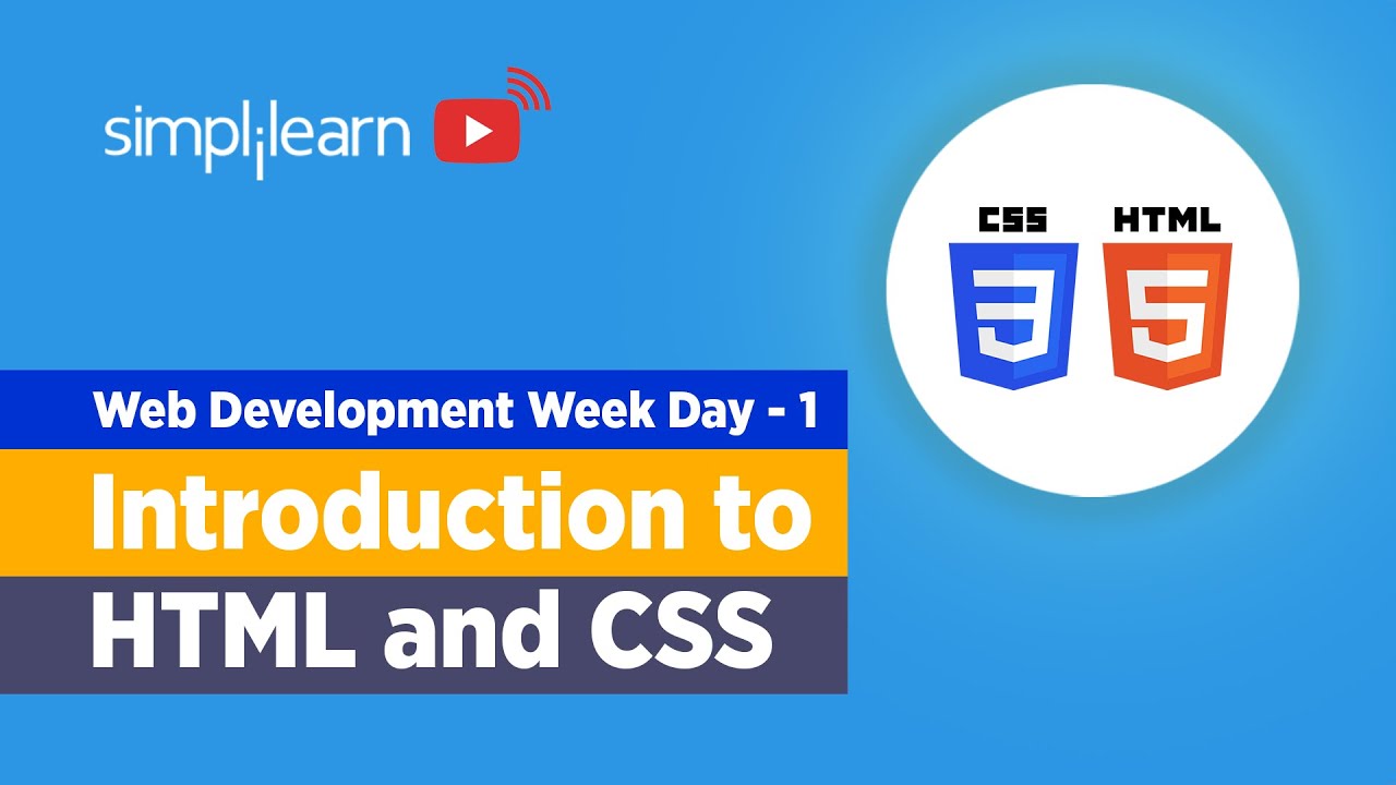 Web Development Week Day - 1 | HTML And CSS Full Course | HTML Tutorial ...