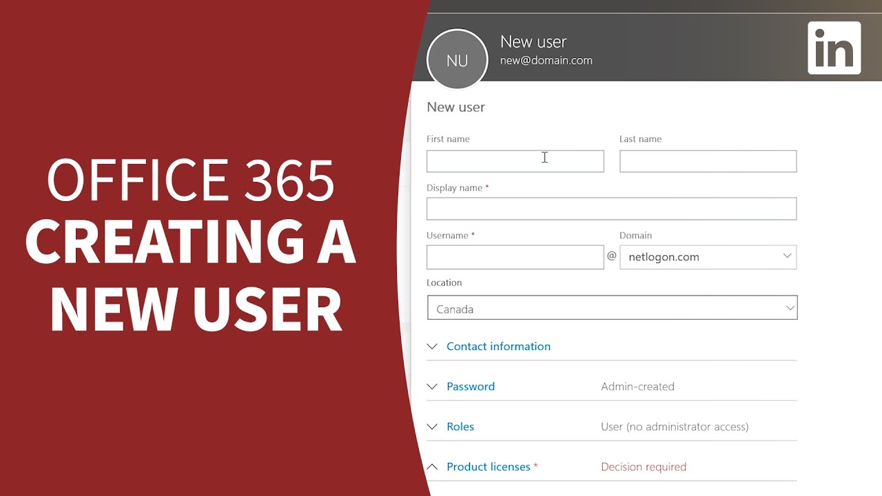 Office 365 Tutorial – Creating NEW USERS and controlling access