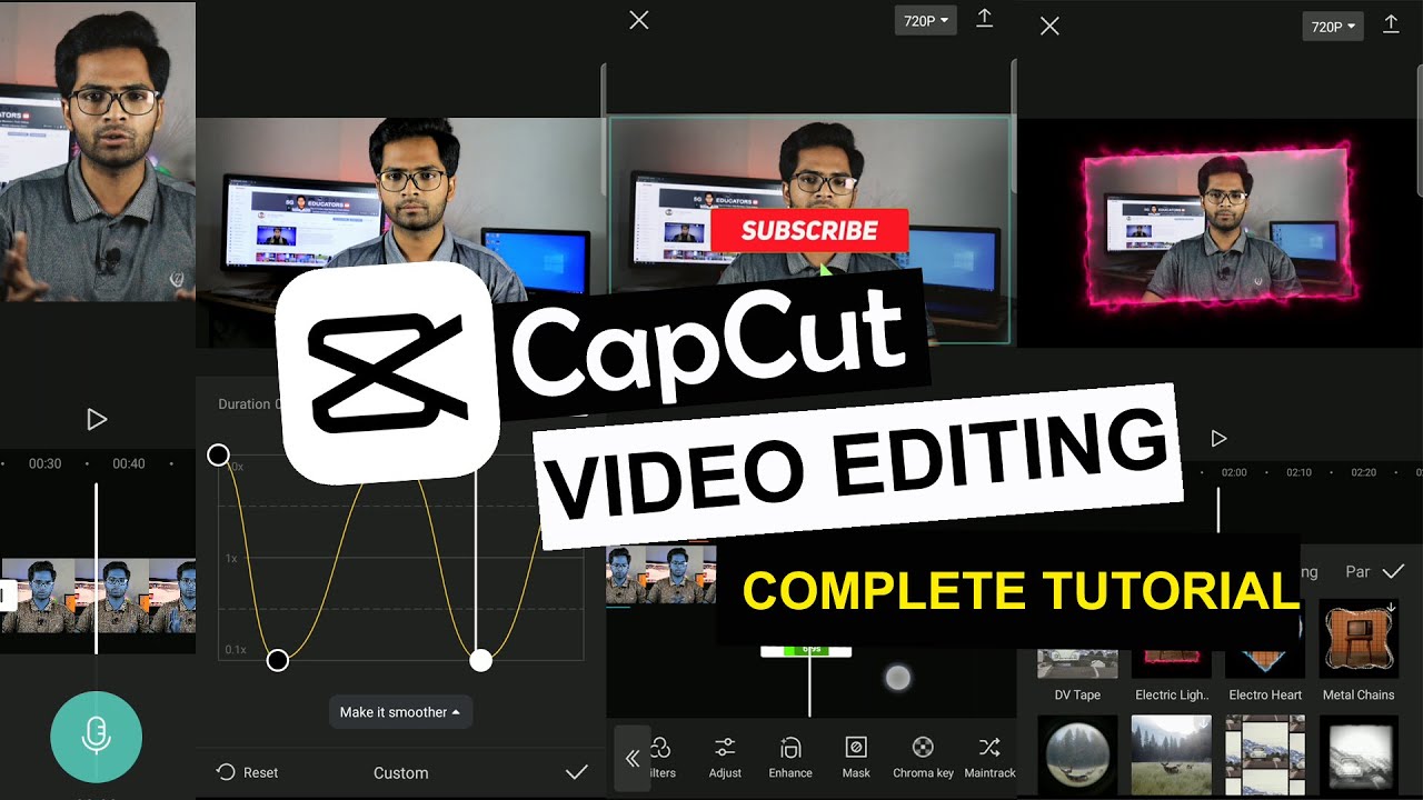 CapCut Video Editing Complete Tutorial - 2023 | CapCut Video Editing ...