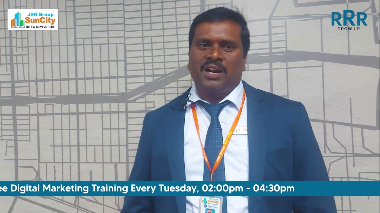 Suresh | Trainee Testimonial | Learn FREE real estate marketing & sales | RRR Group