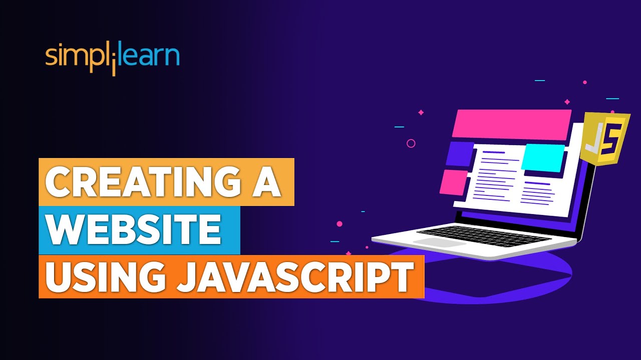 Creating A Website Using JavaScript | JavaScript Web Development ...