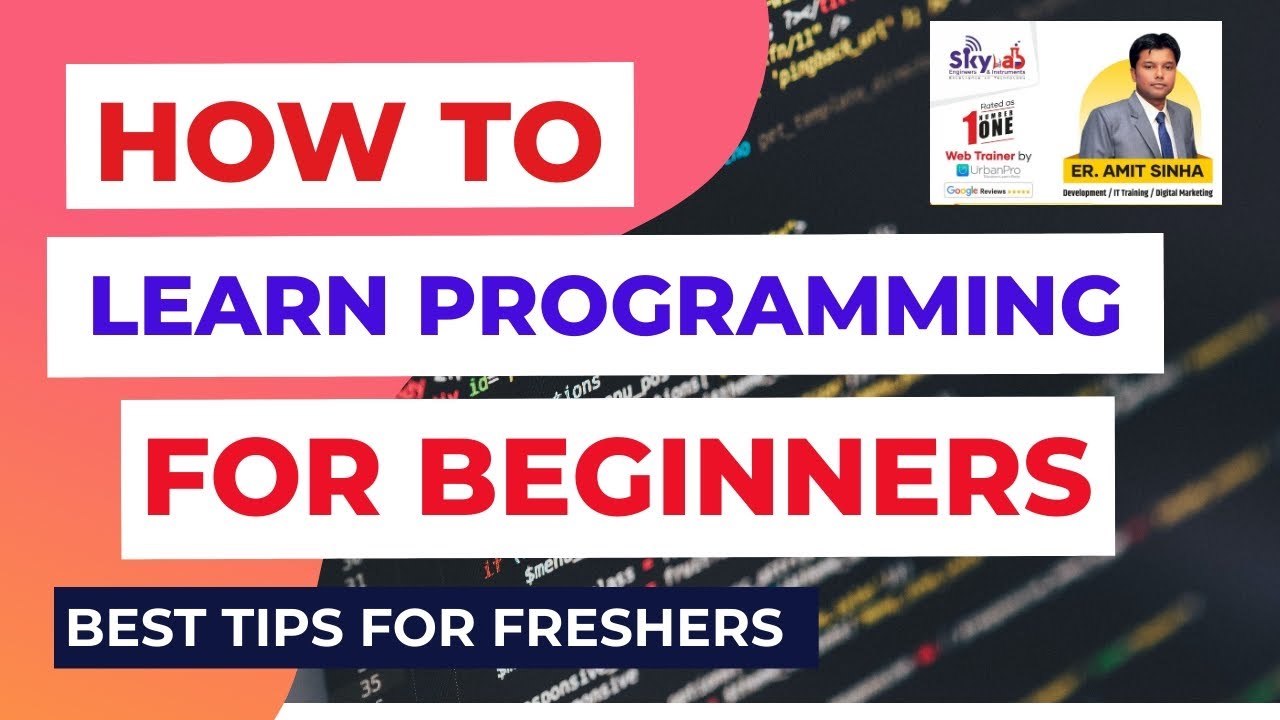 How To Learn Programming for BEGINNERS  | How to Learn Coding for BEGINNERS #programmingtips