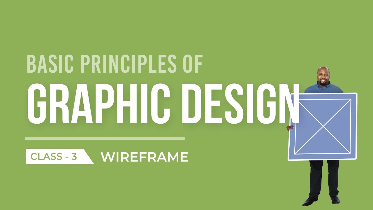Basic Principles of GRAPHIC DESIGN – Class 3 (Wireframe) | Learn Graphic Designing in Hindi