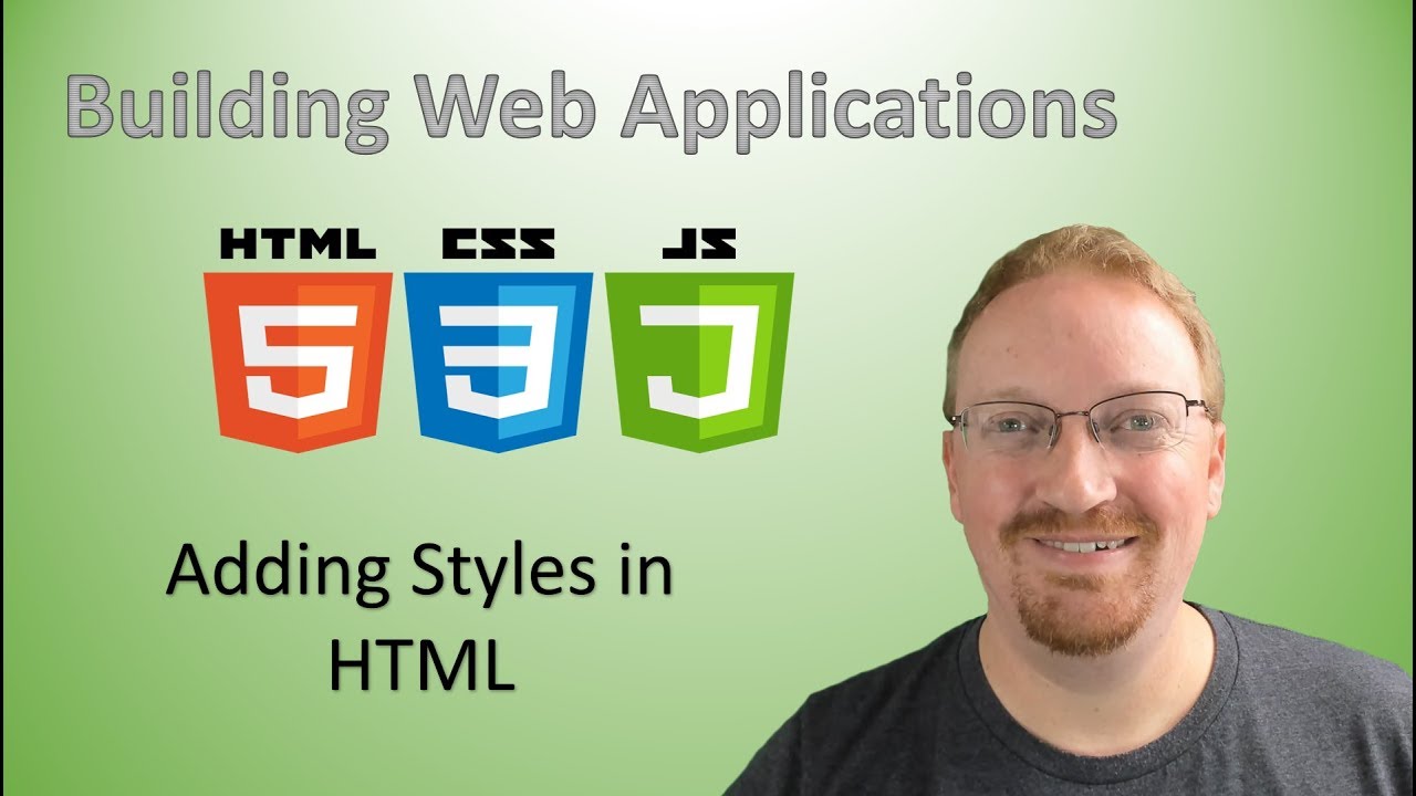 13. Learn Web Development From Scratch: Adding Styles In HTML | HTML For Beginners 🌐