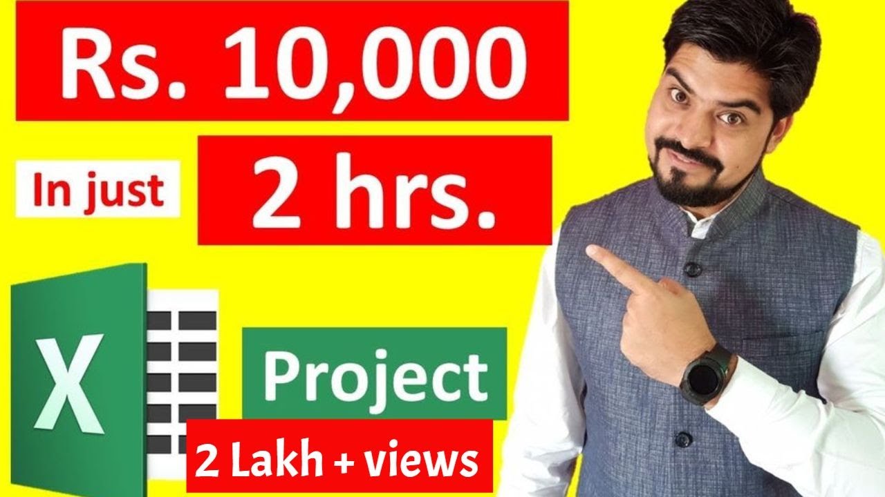 Earn Money Online || Get Microsoft Excel Project –  Zero Competition