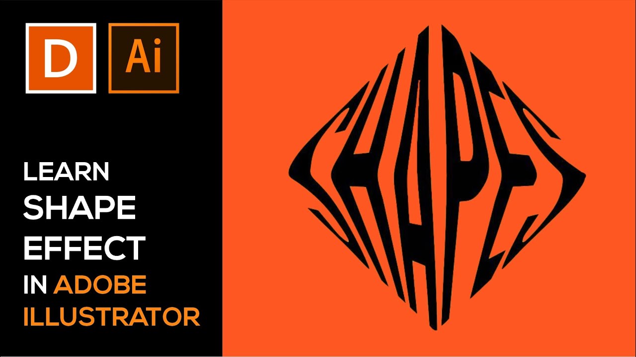 Shape Effect in Adobe Illustrator | Learn Graphic Designing | Designwala