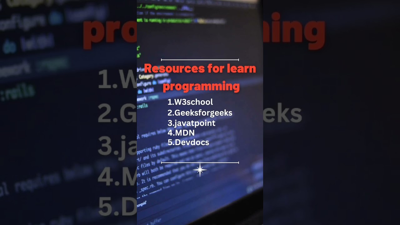 Best resources for learn programming #whatsappstatus #love #lovestatus #python #coding