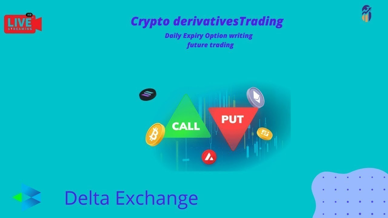 Live Trading || Cryptocurrency Options & Future || Delta Exchange : 6th April 2023