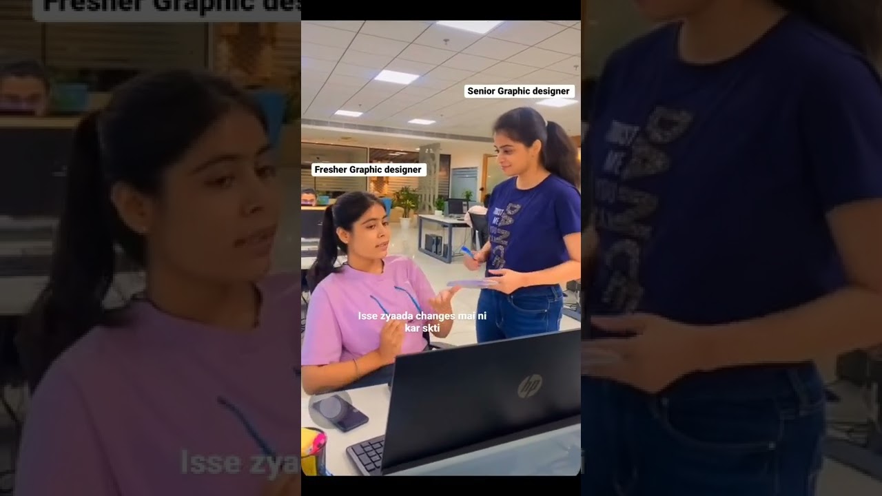 After Joining Fresher Graphic Designer to Senior Designer