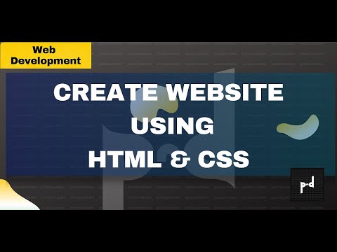 Making a Website using Html & Css | Learn Web Development | PaandaCode Dev