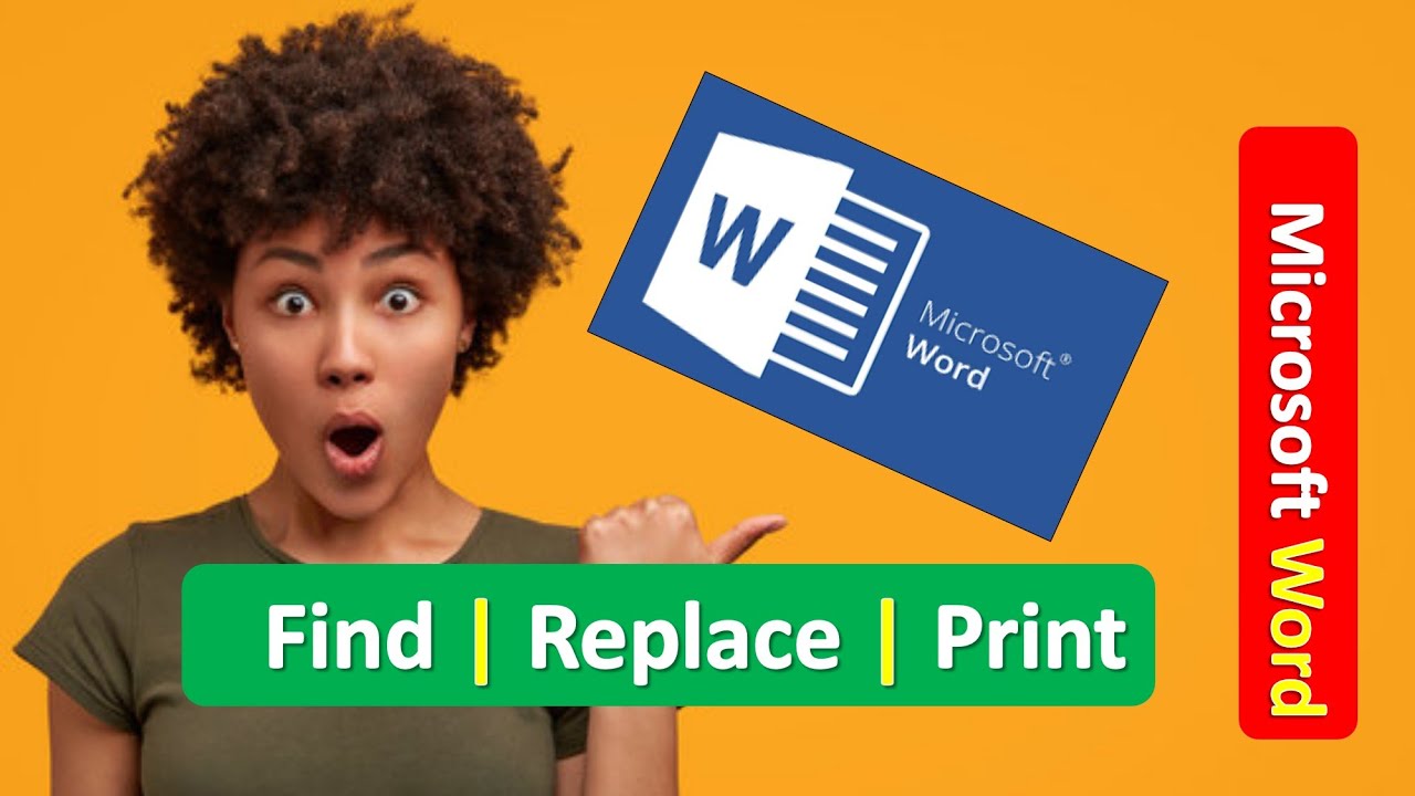 Microsoft Word Typing Find Replace Print | Learn Microsoft Word | Microsoft Word
