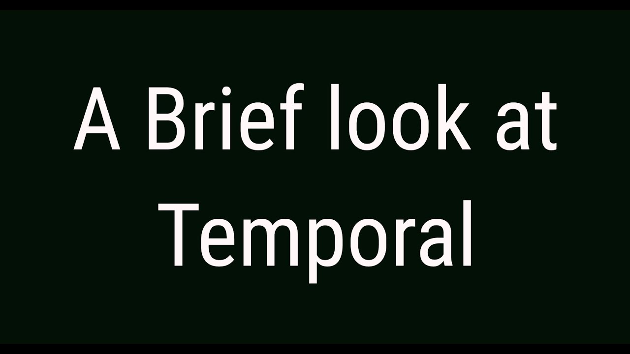 Temporal is interesting  | JSer – learning Web development