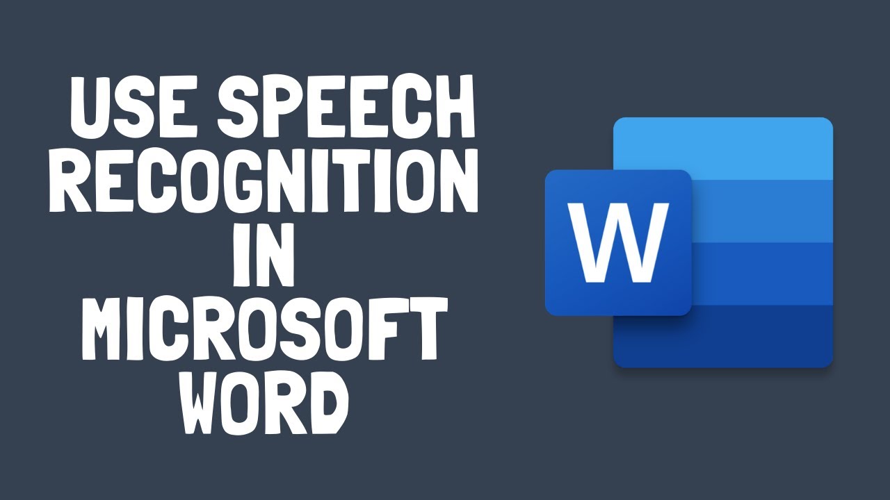 How to Use Speech Recognition in Microsoft Word