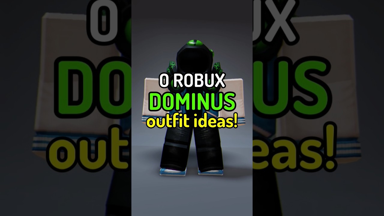 0 Robux FREE Dominus Items! Outfit Ideas 😱 #roblox #shorts
