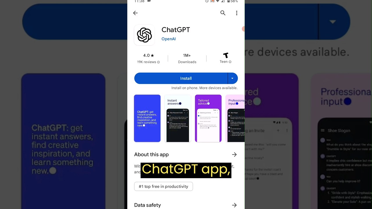 ChatGPT Is Now On Android! 🎉