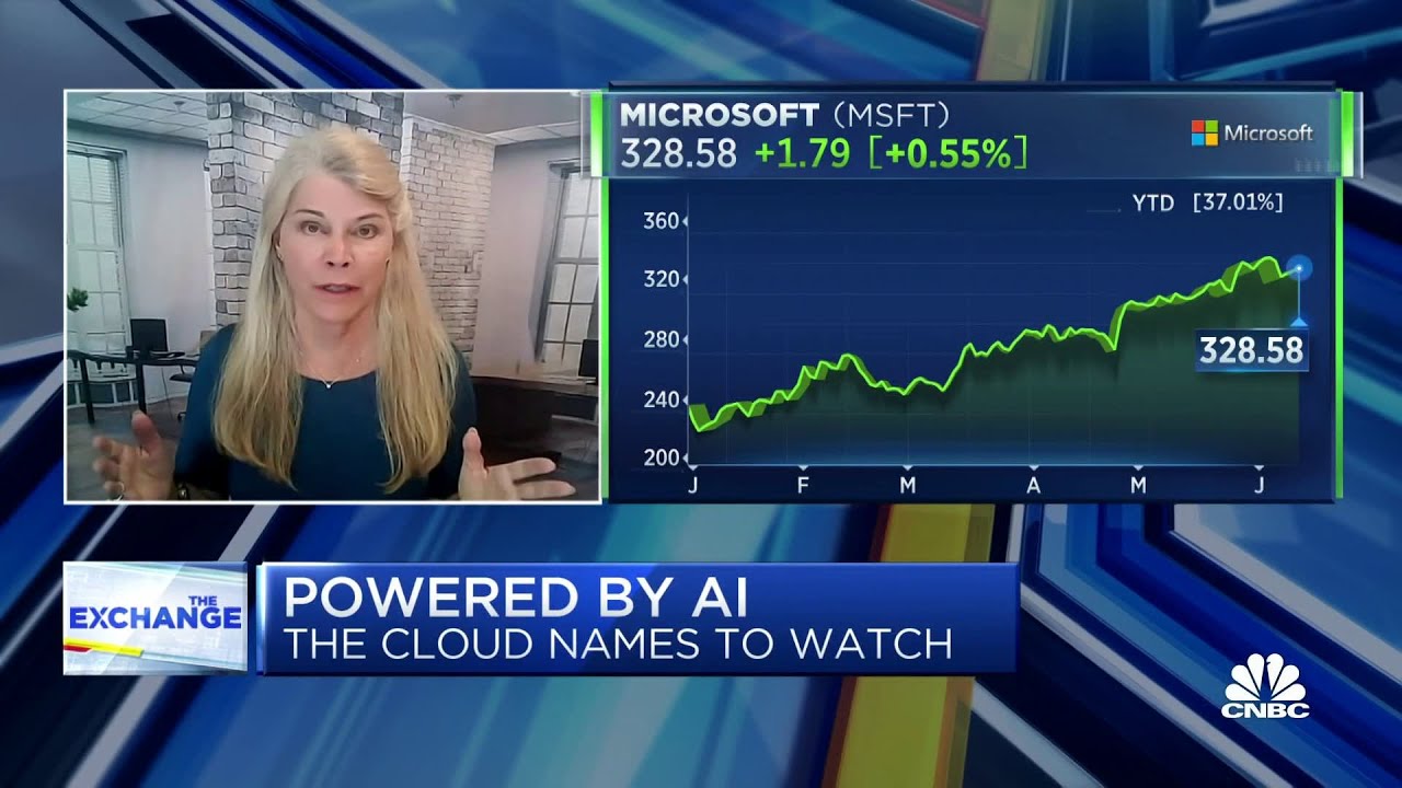 Generative A.I. will drive cloud performance, say Needham’s Laura Martin
