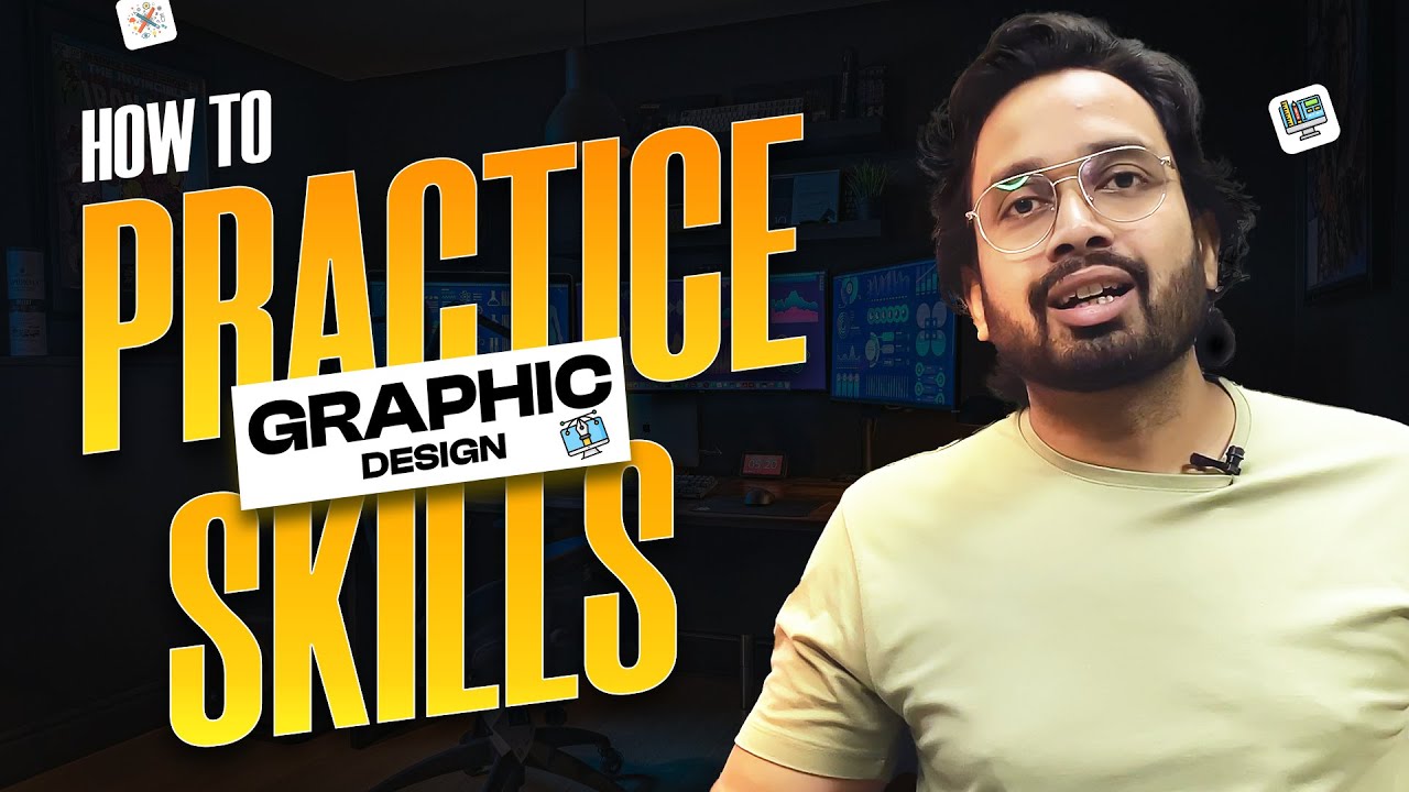 How to Practice Graphic Design Skills | Tips For Graphic Designer-HINDI  (Part 2)