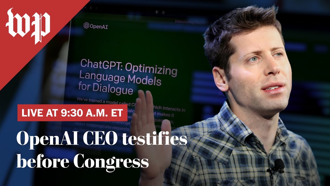 OpenAI CEO testifies before Congress – 5/16 (FULL LIVE STREAM)