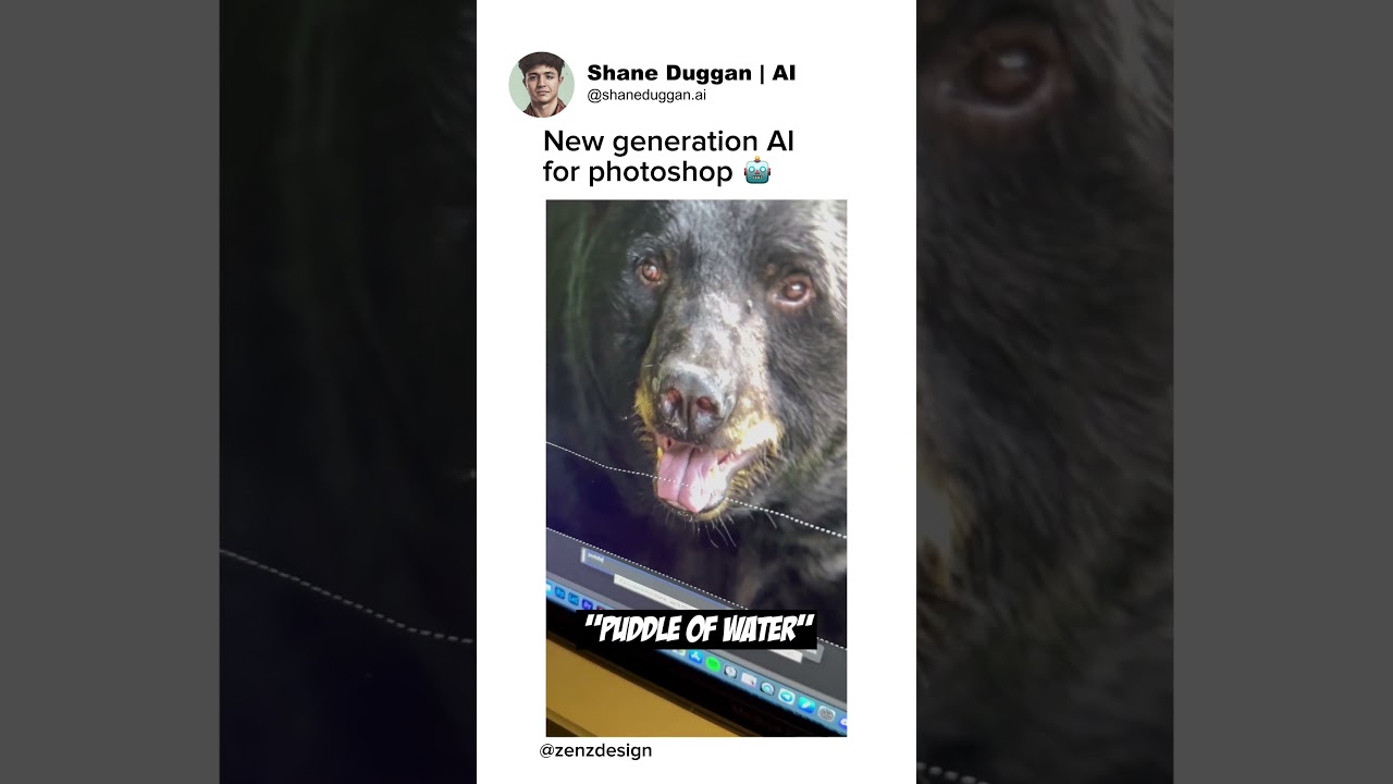 New Generative AI for photoshop is INSANE! 🤯