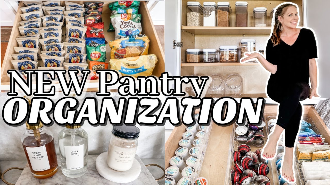 TOTALLY TRANSFORMED! Pantry ORGANIZATION IDEAS | Small Kitchen Solutions 2023 | Maximize Space!