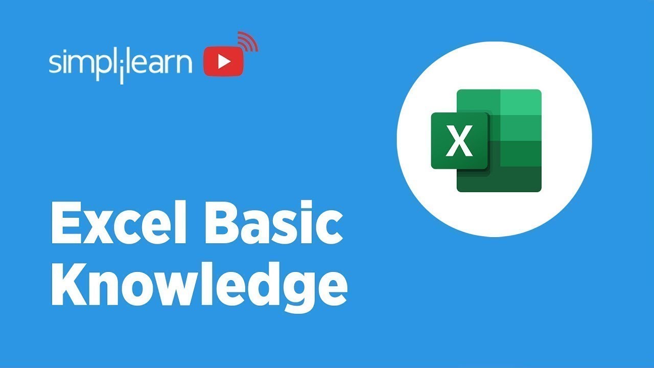 The Beginner’s Guide to Excel 2022 | Excel Basics Tutorial | Excel Basic Knowledge | Simplilearn