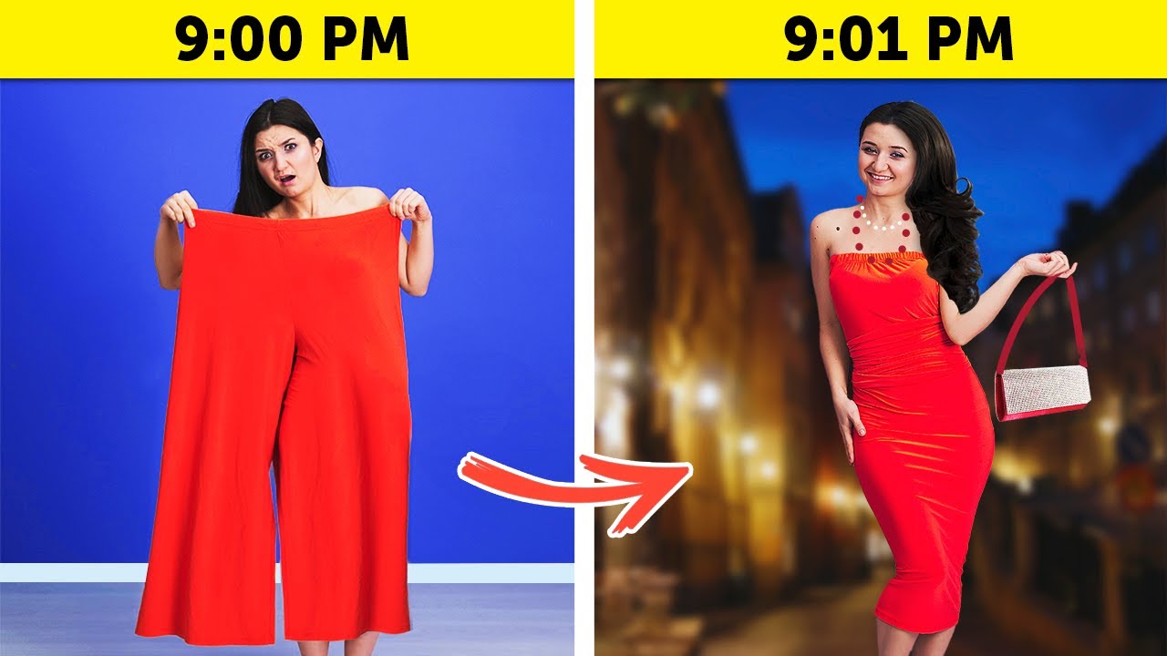 22 BRILLIANT CLOTHES HACKS || Cool DIY Upgrade Ideas by 5-Minute Crafts