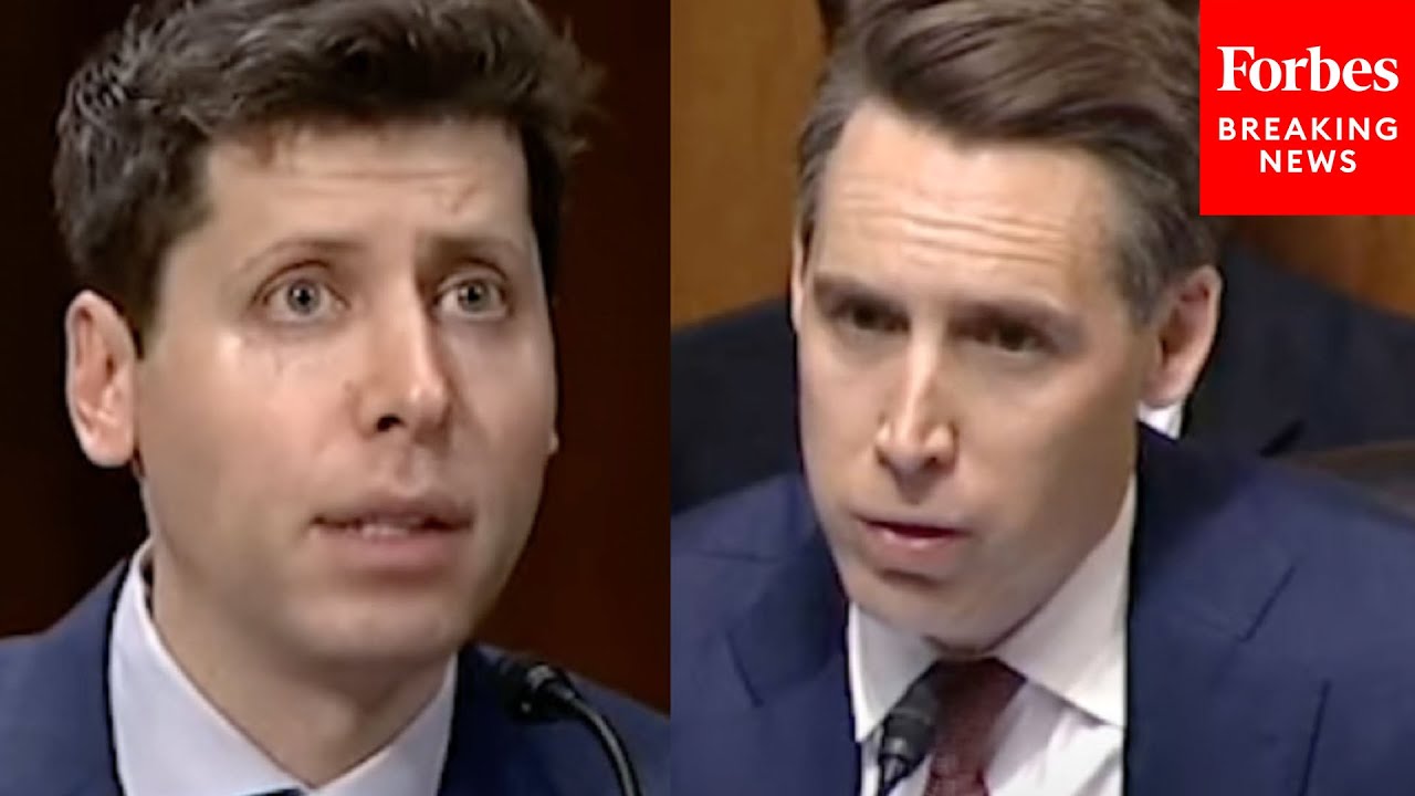‘Should We Be Concerned?’: Josh Hawley Asks OpenAI Head About AI’s Effect On Elections
