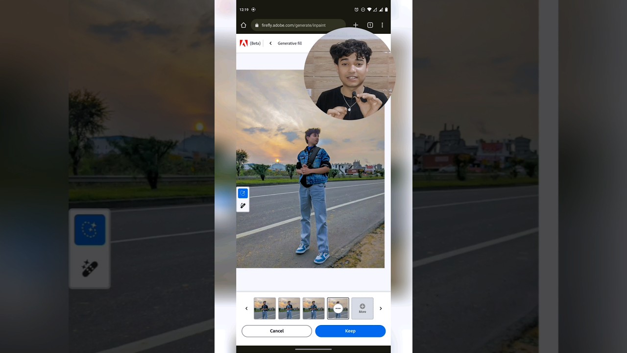 Transform Your Photos with Adobe Firefly’s Generative Fill !! 🤯🤯 #adobefirefly #ai #shorts