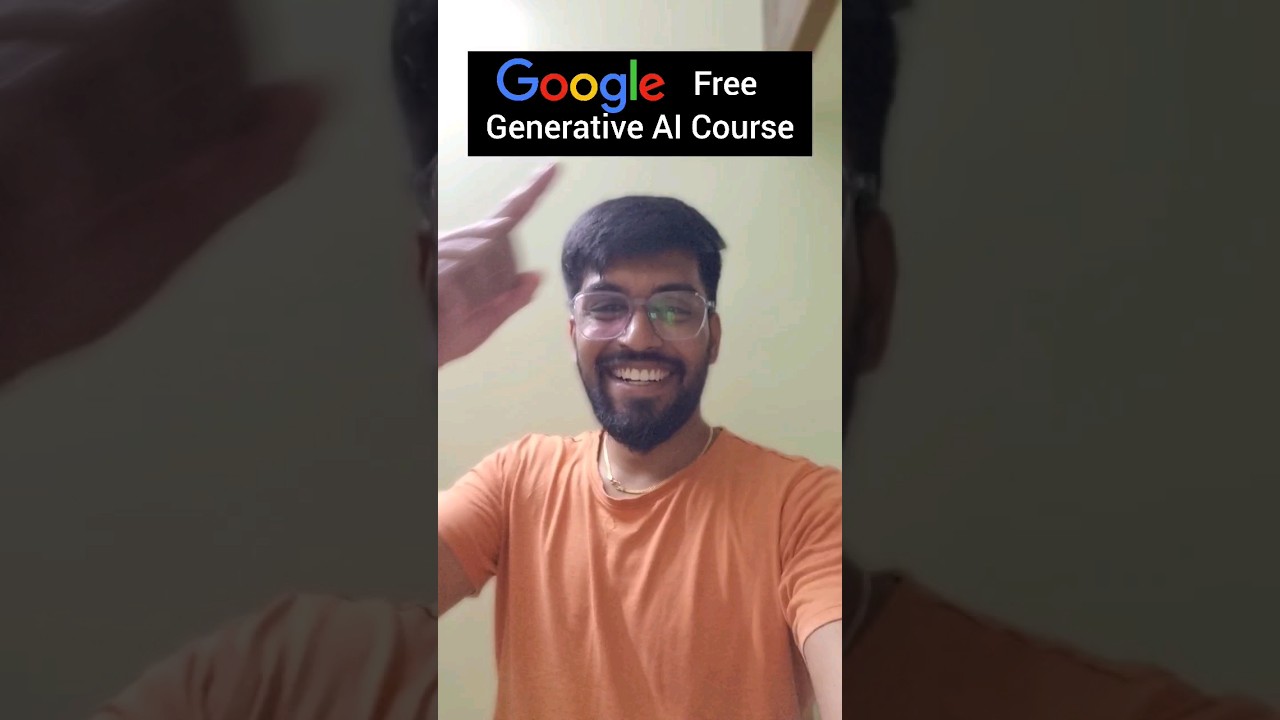Google Free Generative Al Courses #shorts