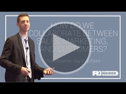 How Do We Collaborate Between Sales, Marketing, and Customers | Straight From the Stage | PMSS 2019