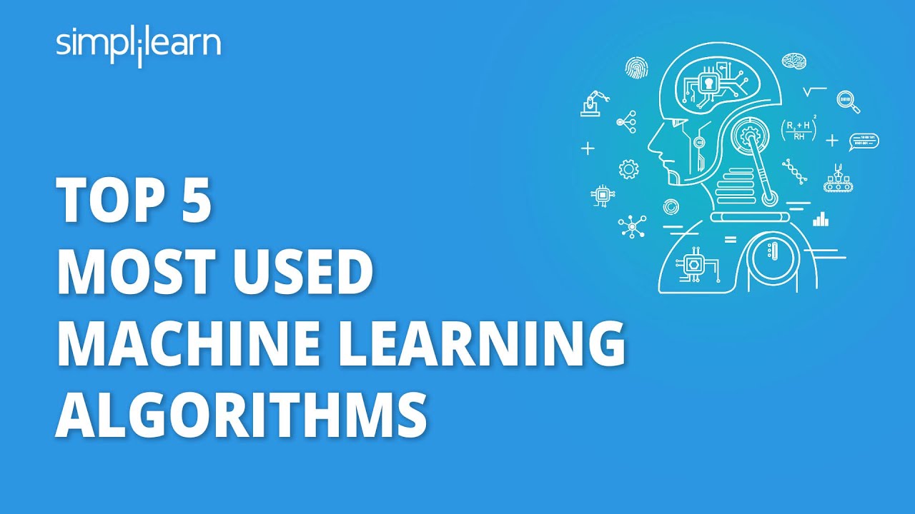 Top 5 Most Used Machine Learning Algorithms | Machine Learning Tutorial | #Shorts | Simplilearn