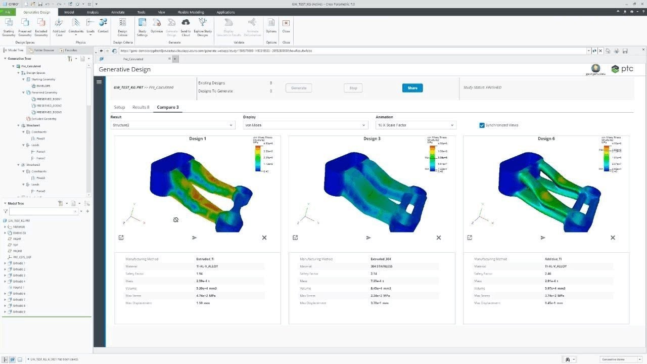 Creo 7.0 – Generative Design