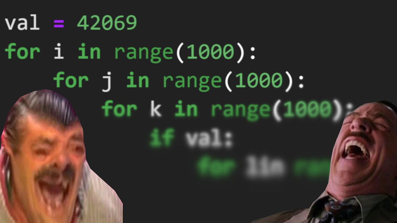 New Python Coders Be Like…