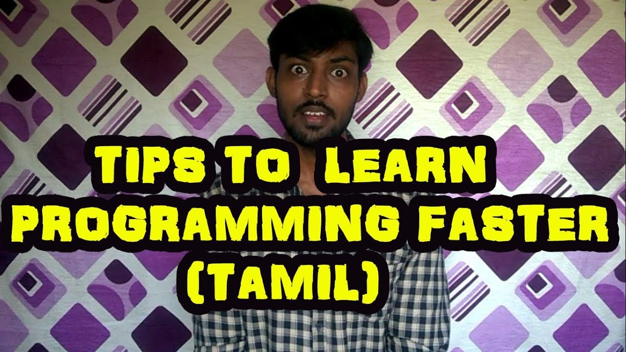 Tips to learn software programming (Tamil)