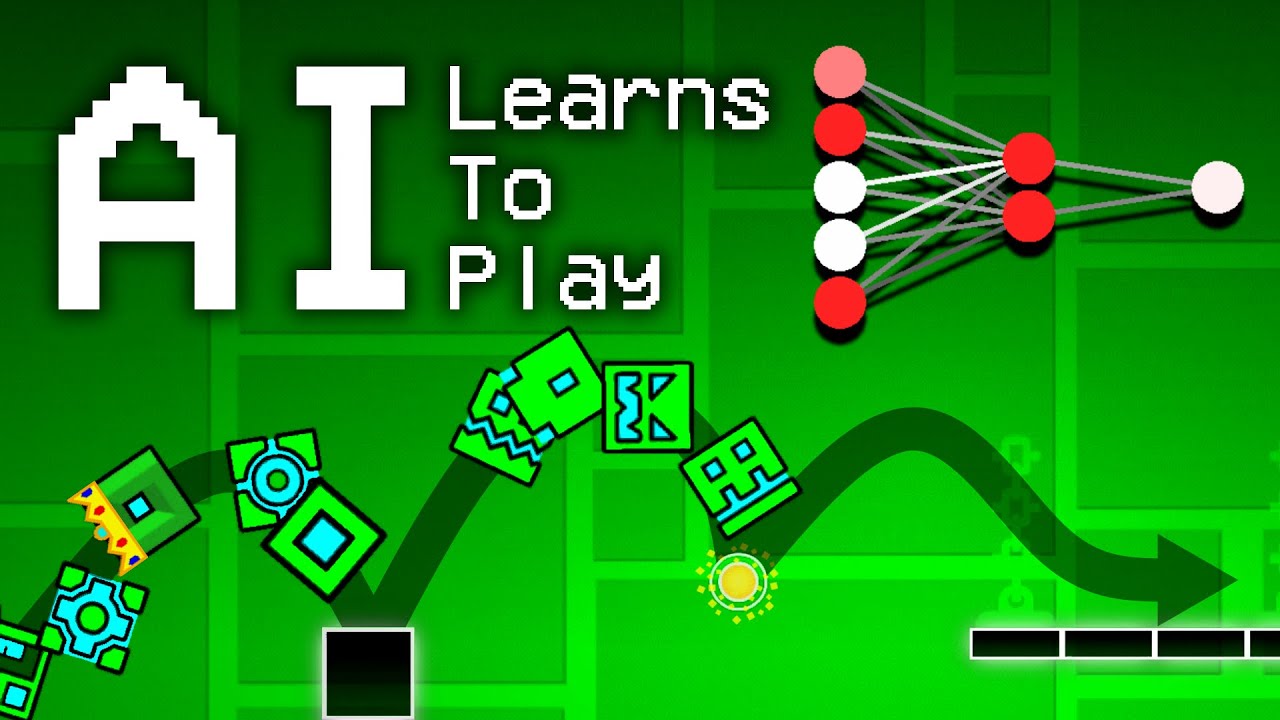 AI Learns to play Geometry Dash || FINAL