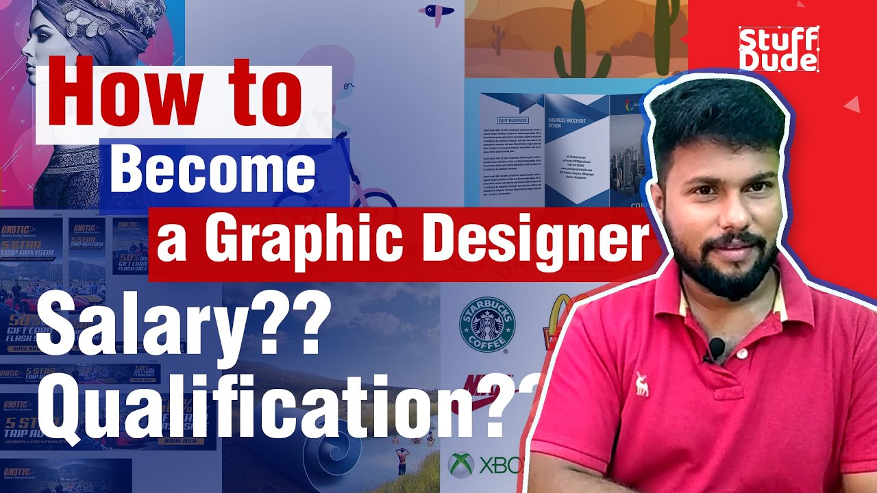 How to become a graphic designer | graphic designer salary? தமிழ் | Stuff Dude