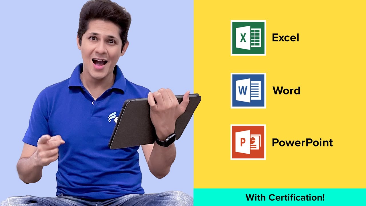 Learn Microsoft Excel, Word & Powerpoint in Hindi