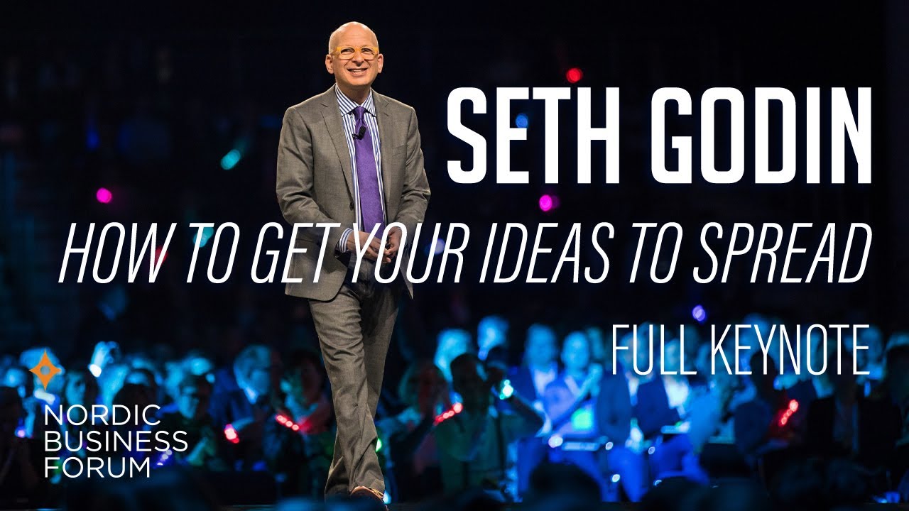 Seth Godin – How to Get Your Ideas to Spread – Nordic Business Forum