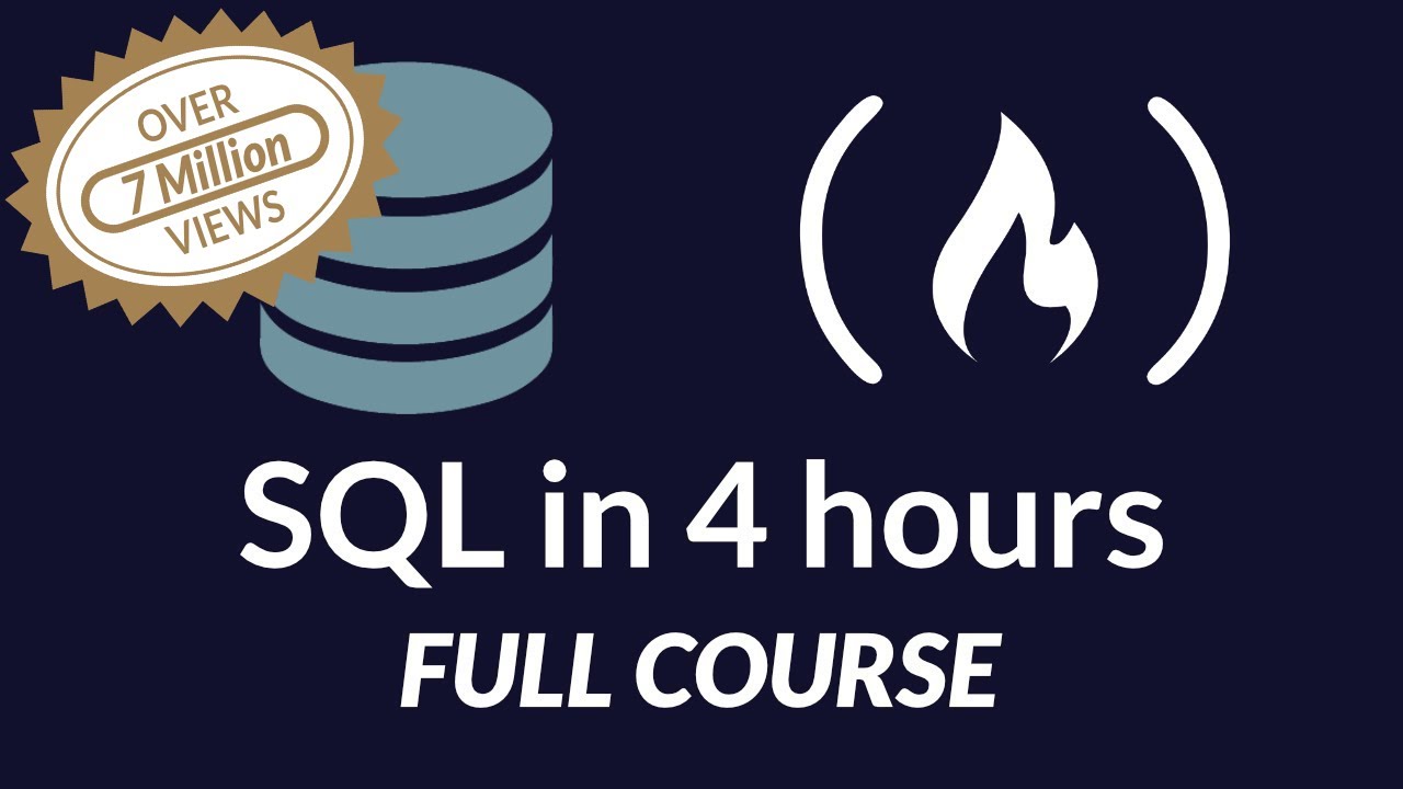 SQL Tutorial – Full Database Course for Beginners