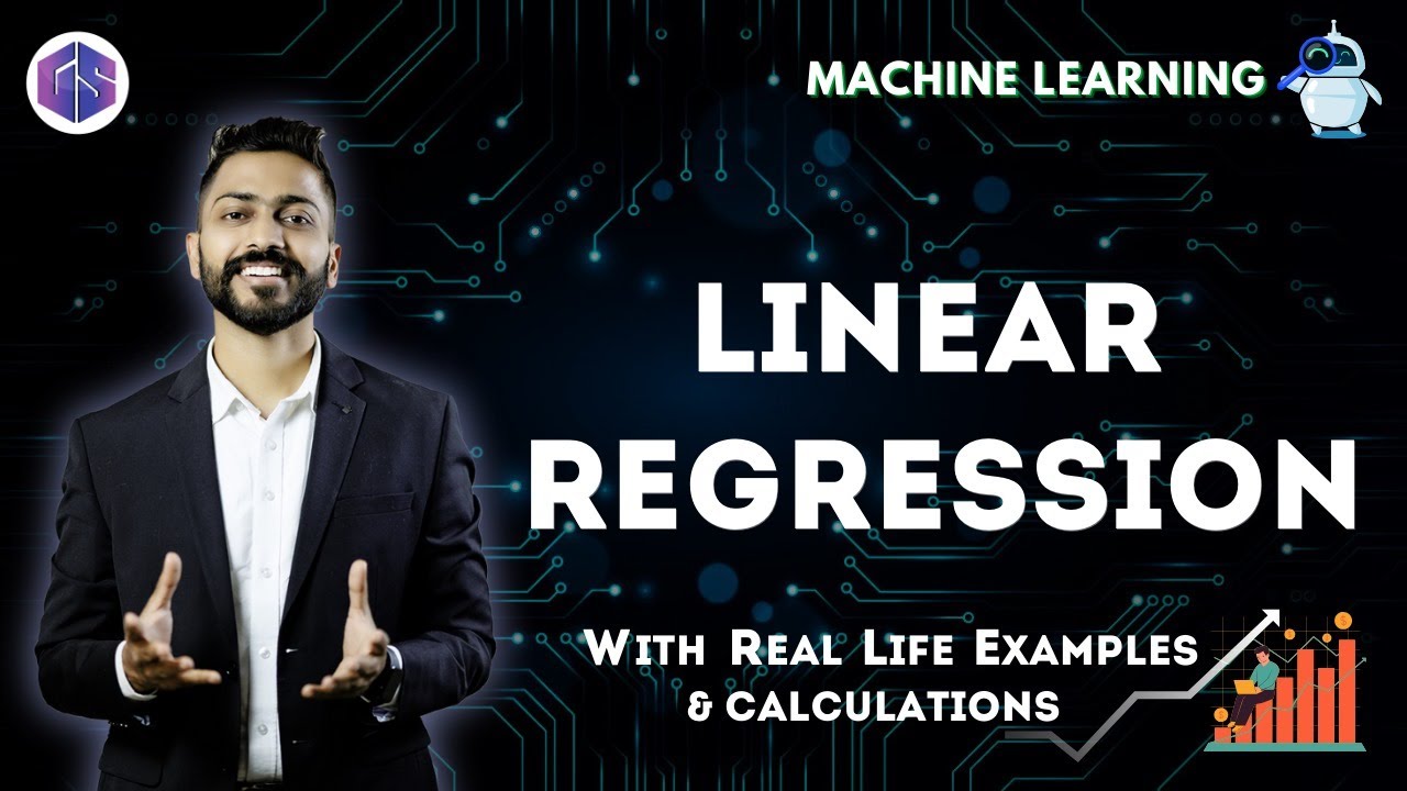 Linear Regression📈 with Real life examples & Calculations | Easiest Explanation