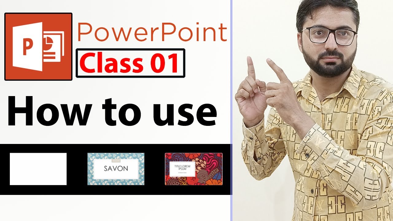 How to use Microsoft PowerPoint in urdu – Class No 1