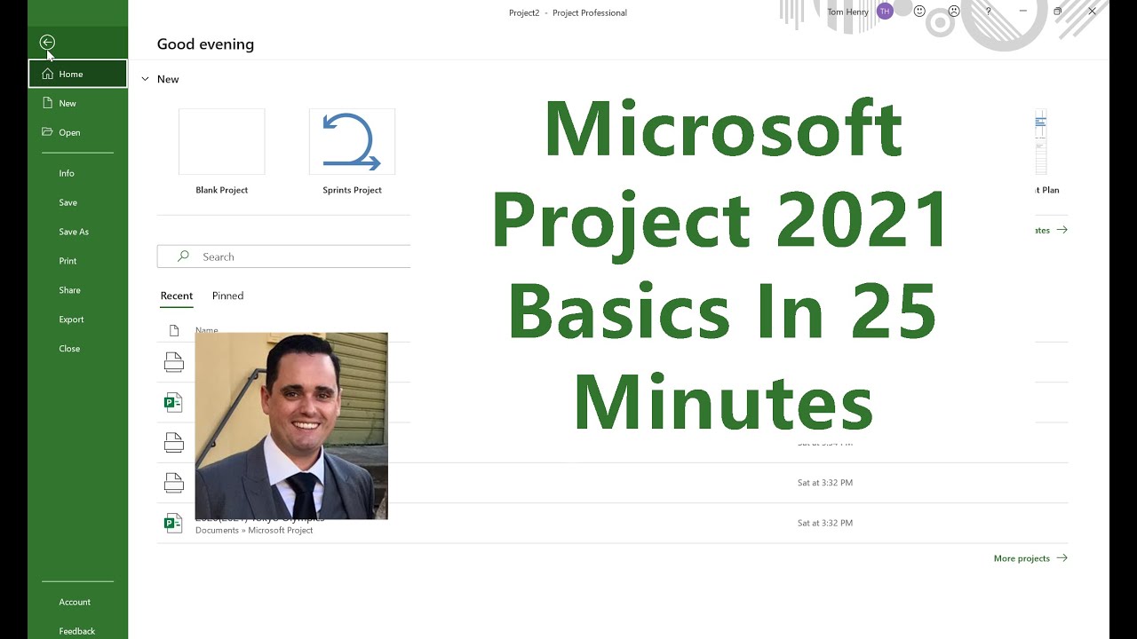 Microsoft Project 2021 – Basics – In 25 minutes – Easy!