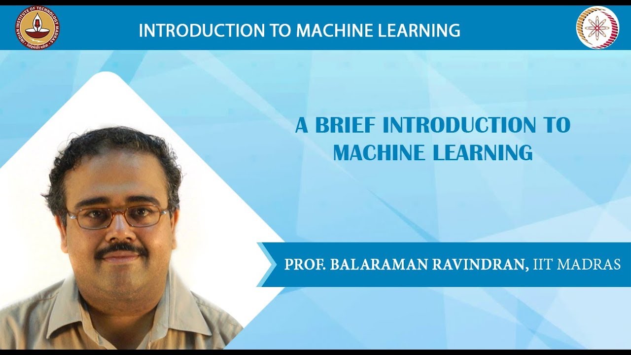 Week 1 – Lecture 1 – Introduction to Machine Learning