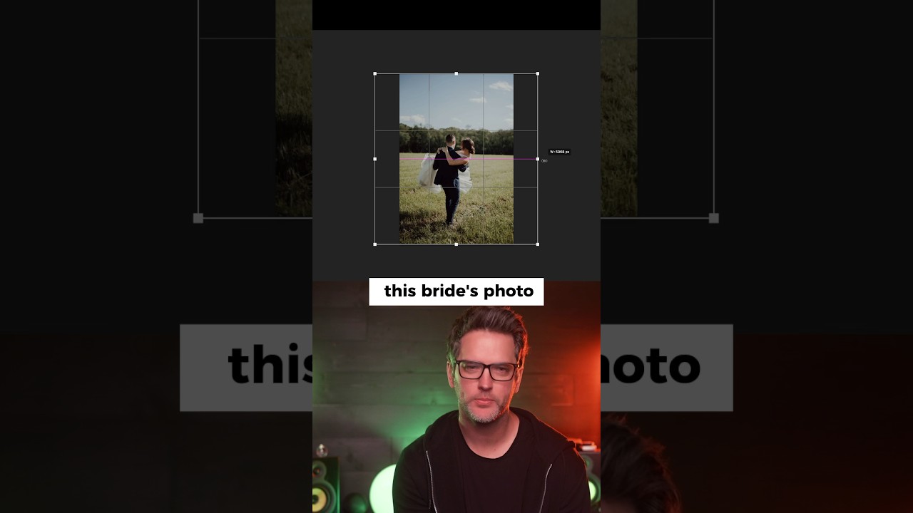 Turning bad wedding photos into good ones using Adobe Photoshop Generative Fill #photoshop2023 #ai