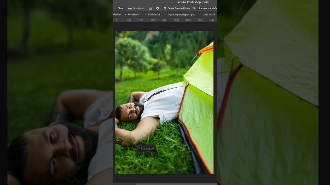 Using Photoshop’s Generative AI to Make Ads