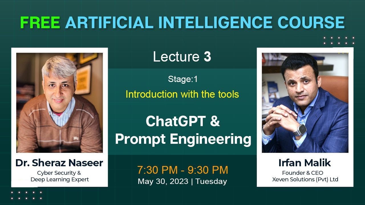 AI Free Basic Course | Lecture 3 – ChatGPT & Prompt Engineering | Live Session