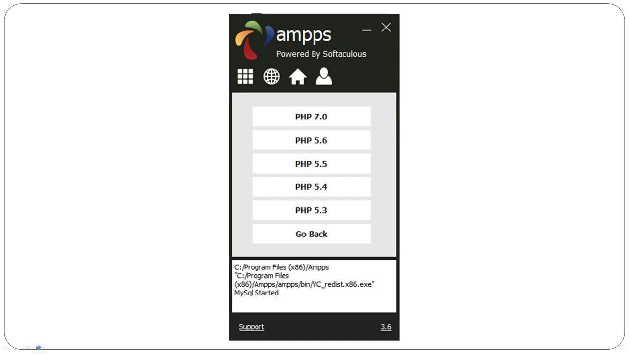 Setup AMPPS localhost for web development – learn Web Development