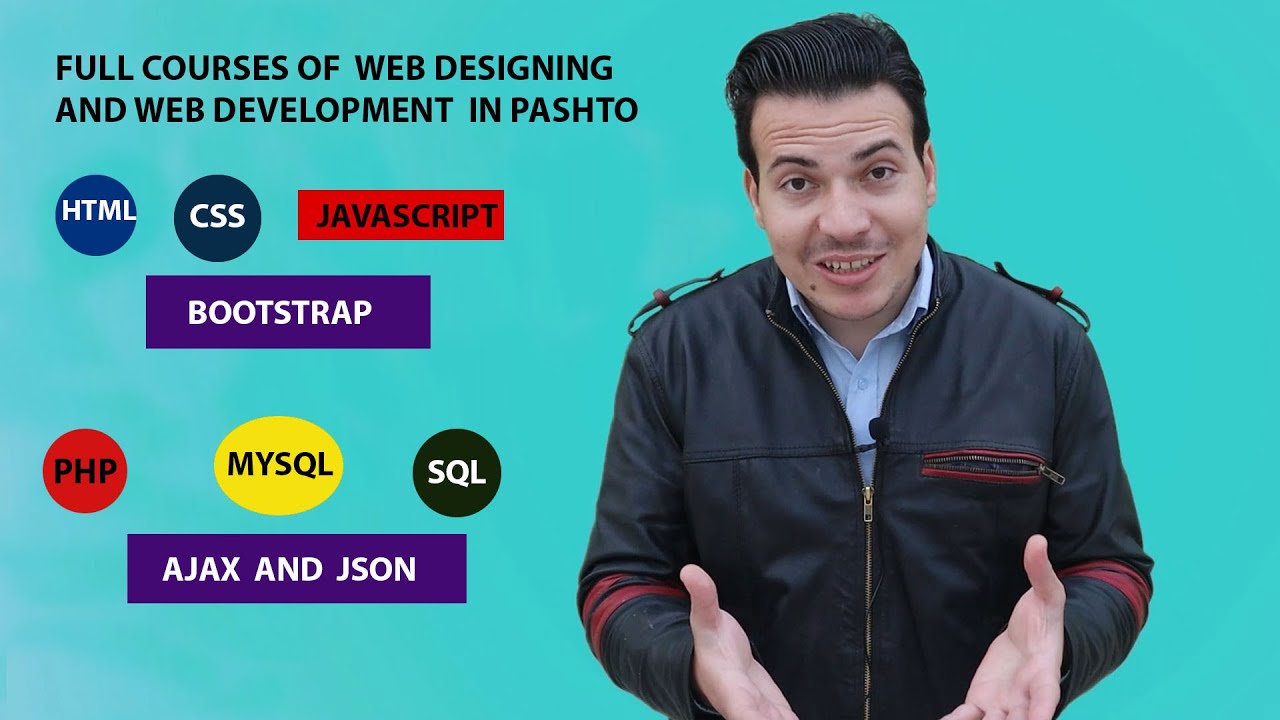 Web Designing and  Development Full Course in Pashto | Learn Web Designing and Web Development