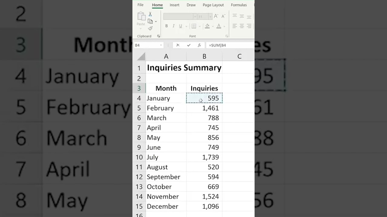 how to create a formula in microsoft office excel | under a minute #excel #msoffice #tutorial
